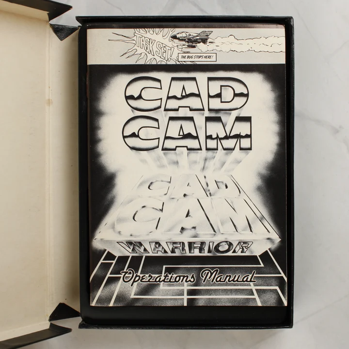 CAD CAM Warrior C64 útmutató CAD CAM Warrior használati útmutató a dobozban