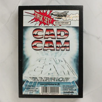 CAD CAM Warrior Commodore 64 játék dobozának előlapja