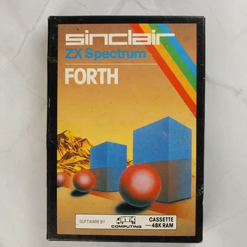 Sinclair ZX Spectrum FORTH szoftver doboza