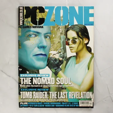 A PC Zone magazin 1999. decemberi számának címlapja