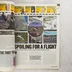 A magazin belső oldala a Flight Simulator 2000 cikkével.