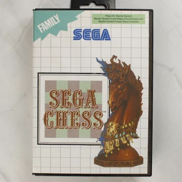 Sega Chess videójáték dobozának előlapja