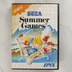 Sega Summer Games videójáték tok elölnézete