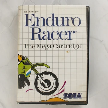 Enduro Racer Sega Master System játék borítója
