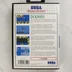 Ecco the Dolphin Sega Master System játék hátoldala