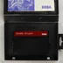 Nyitott Double Dragon videójáték tok cartridge-dzsel és útmutatóval