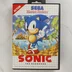 Sonic The Hedgehog Sega Master System játék dobozának előlapja