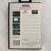 Alien 3 Sega Master System játék dobozának hátoldala