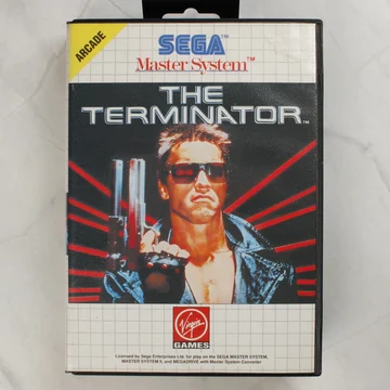 The Terminator Sega Master System videójáték dobozának előlapja