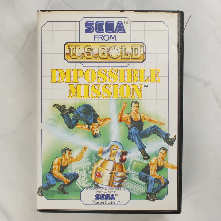 Impossible Mission Sega Master System játék borítója