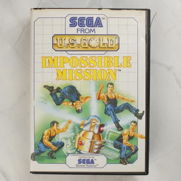 Impossible Mission Sega Master System játék borítója