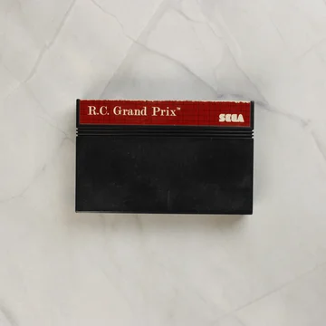 R.C. Grand Prix Sega Master System cartridge elölnézete