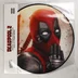 Deadpool 2 filmzene picture disc bakelit lemez előlapja