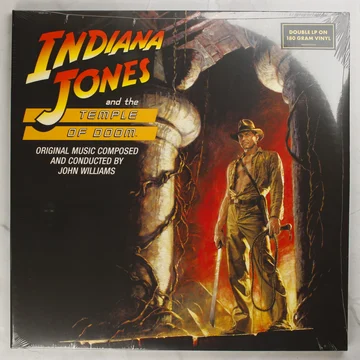 Indiana Jones and the Temple of Doom bakelit lemez borítója