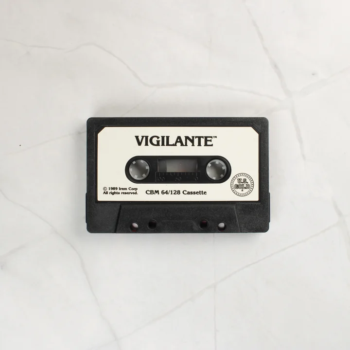 Vigilante videójáték kazetta Commodore 64-hez