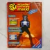 Az Aktueller Software Markt magazin 1991. áprilisi számának borítója egy kék harcossal.