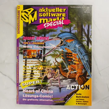 Az ASM Special 13. számának színes borítója egy páncélozott lénnyel.