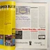 Az ASM magazin belső oldalai játékismertetőkkel és képernyőmentésekkel.