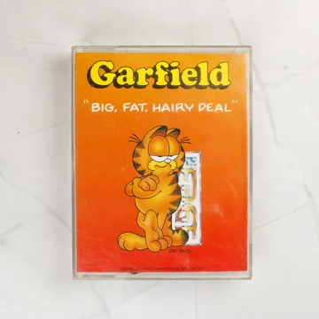 Garfield: Big, Fat, Hairy Deal Commodore 64 játék kazetta tokban elölnézetből