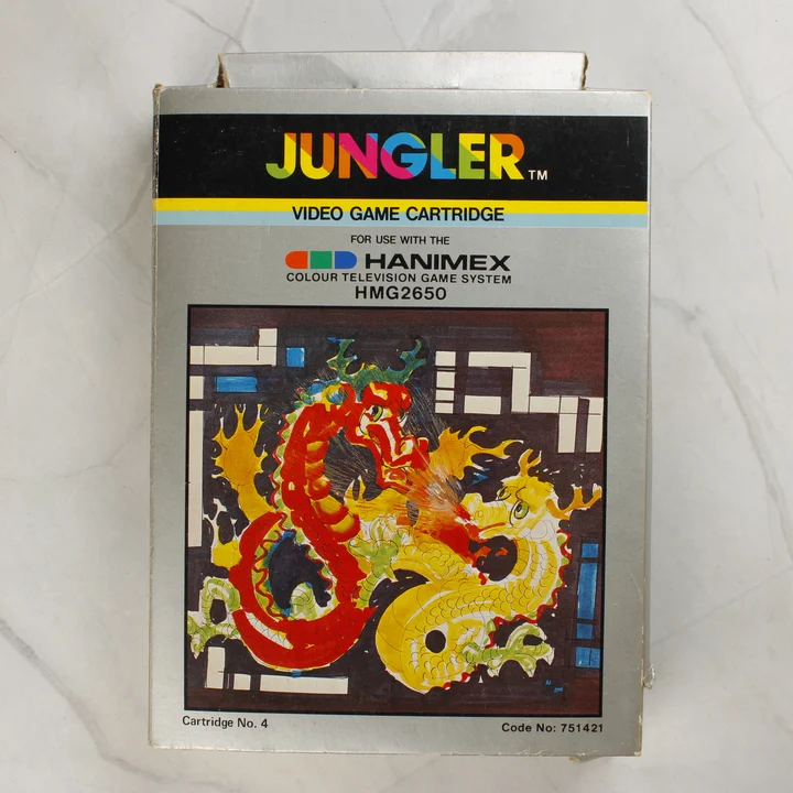 Jungler videójáték doboza Hanimex HMG2650 konzolhoz