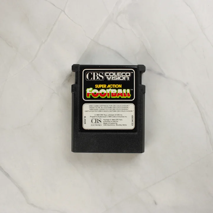 Super Action Football ColecoVision cartridge
