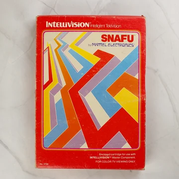 SNAFU Intellivision videójáték dobozának előlapja
