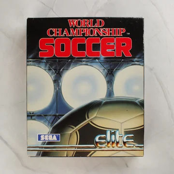 World Championship Soccer Amiga játék dobozának előlapja