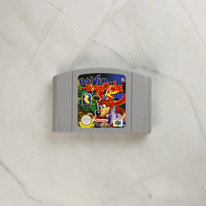 Banjo-Kazooie Nintendo 64 cartridge