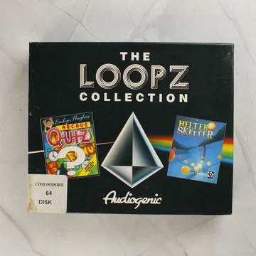 The Loopz Collection Commodore 64 játék dobozának előlapja