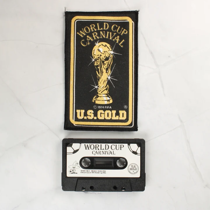 World Cup Carnival tartozékok World Cup Carnival kazetta és hímzett felvarró