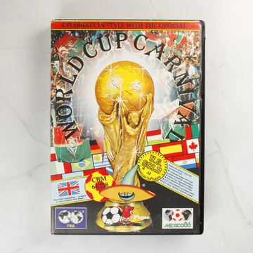 World Cup Carnival Commodore 64 játék előlapja