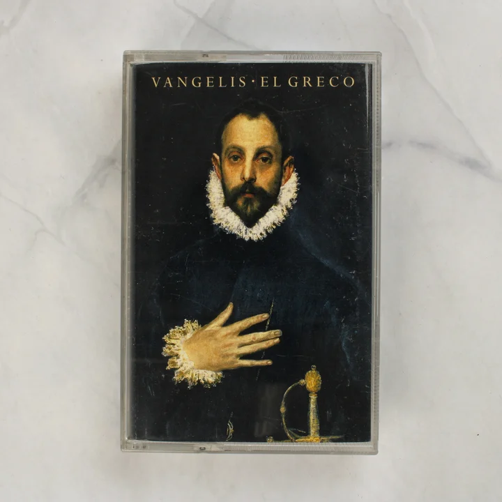 Vangelis El Greco magnókazetta elölnézete a tokban