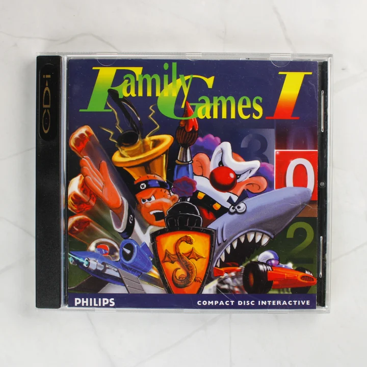 Philips Family Games I CD-i játék elülső borítója
