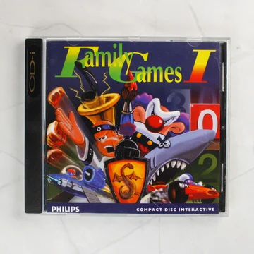 Philips Family Games I CD-i játék elülső borítója