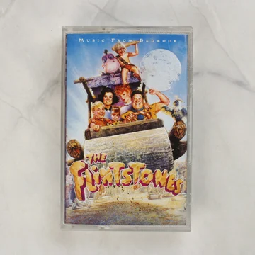 The Flintstones: Music From Bedrock magnókazetta elölnézete a tokban