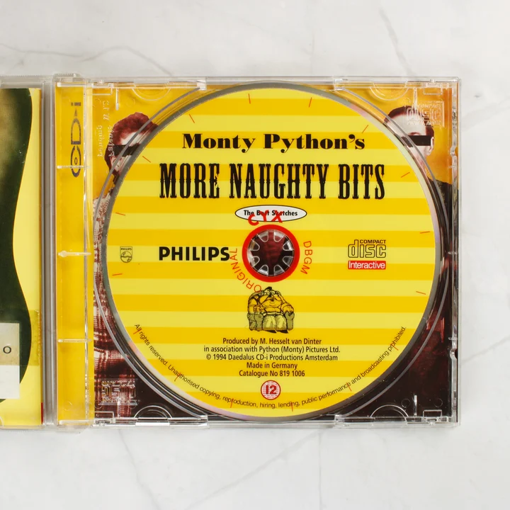 Monty Python's More Naughty Bits CD-i lemez Monty Python's More Naughty Bits CD-i lemez a tokban
