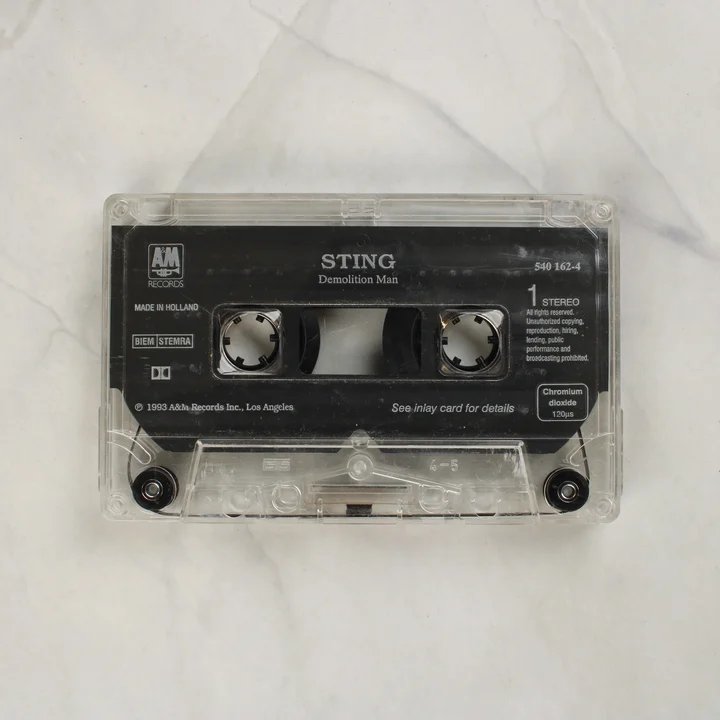 Sting Demolition Man magnókazetta tok nélkül