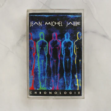 Jean-Michel Jarre Chronologie magnókazetta elölnézete tokban