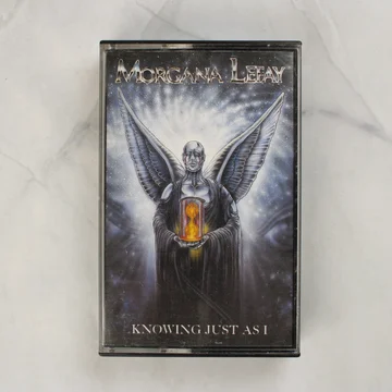 Morgana Lefay Knowing Just As I magnókazetta elölnézete a borítóval