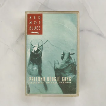 Palermo Boogie Gang Red Hot Blues magnókazetta elölnézete tokban