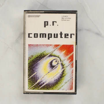 P.R. Computer magnókazetta borítója