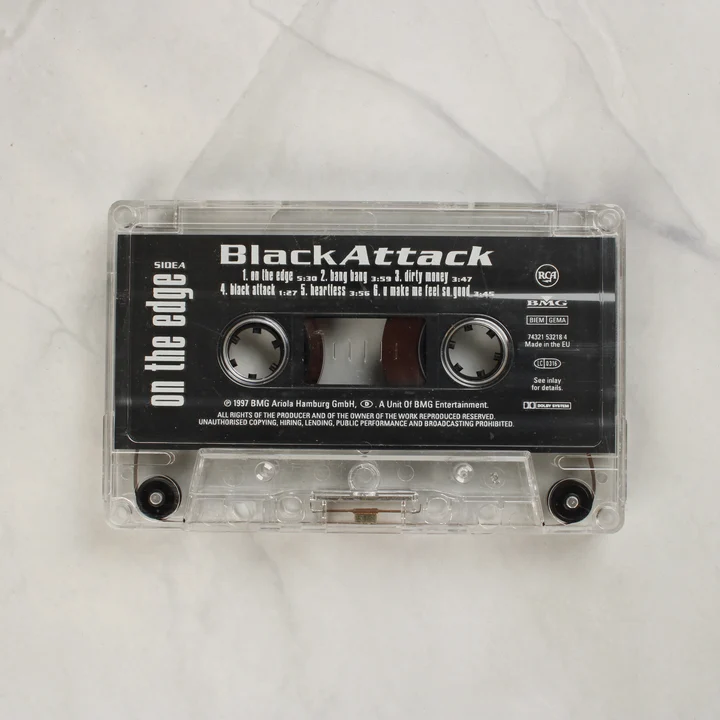 BlackAttack On the Edge átlátszó műsoros kazetta
