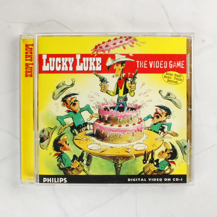 Lucky Luke: The Video Game Philips CD-i játék előlapja