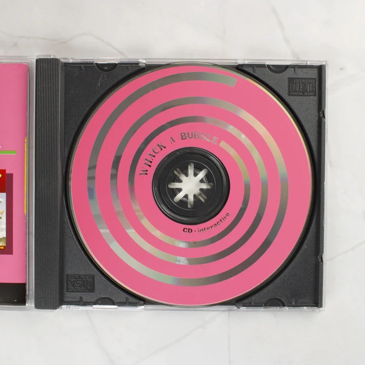 Whack a Bubble CD-i lemez a tokban