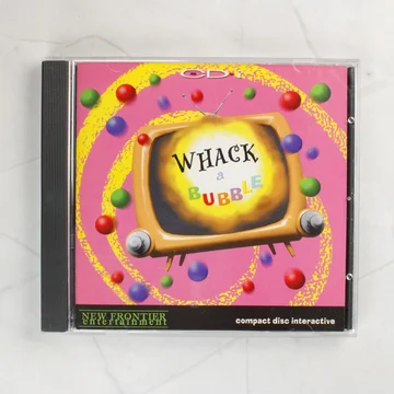 Whack a Bubble CD-i játék elülső borítója