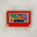 Piros Nintendo Famicom cartridge átlátszó műanyag tálcában.