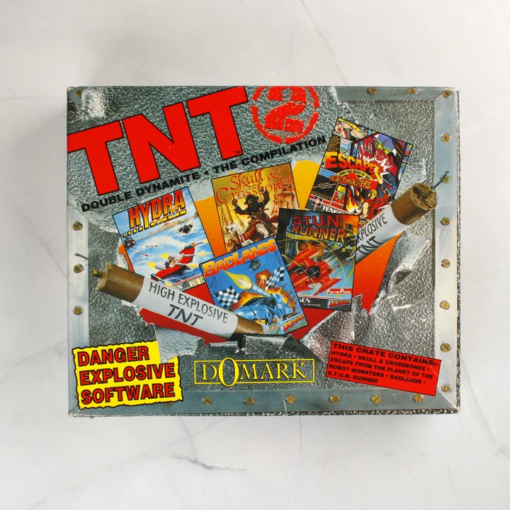 TNT 2 Double Dynamite videójáték gyűjtemény doboza