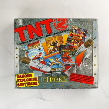 TNT 2 Double Dynamite videójáték gyűjtemény doboza