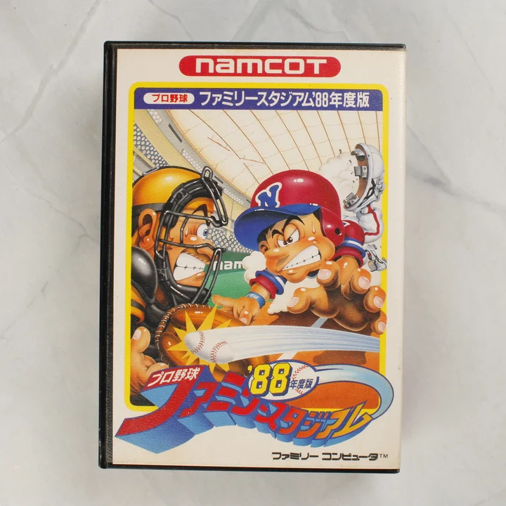 Pro Yakyuu Family Stadium '88 Famicom játék tokja elölről