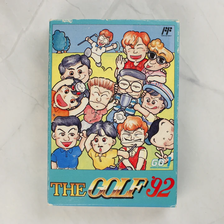 The Golf '92 Famicom játék dobozának eleje